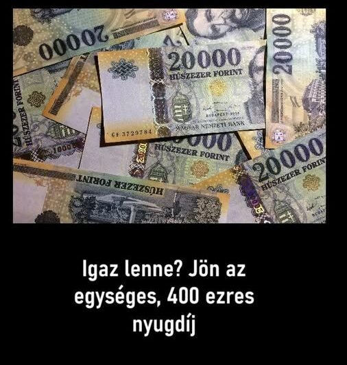 ROBBANT A HÍR! ITT a BEJELENTÉS! Jön az egységes, 400 ezres nyugdíj! – Mutatjuk a pontos részleteket: