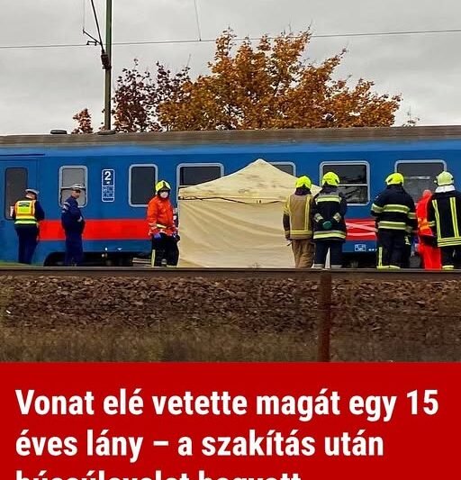 Vonat elé vetette magát egy 15 éves lány – a szakítás után búcsúlevelet hagyott