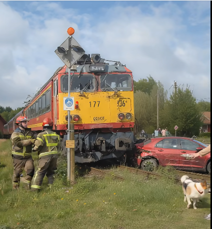 🚨 Tragédia Szentmártonkátán: Öt ember halt meg a vasúti átjárónál történt balesetben