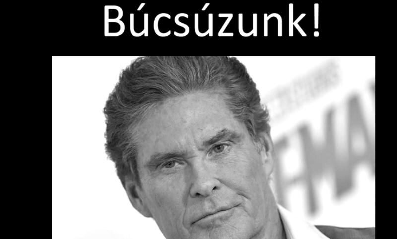 Gyászol a világ: Álmában érte a halál! David Hasselhoff megható búcsúja