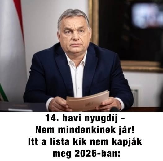 🚫 Kik maradhatnak ki a 14. havi nyugdíjból?