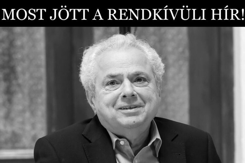 Most érkezett a megrázó bejelentés! Sírva közölte a felesége Rózsa Györgyről