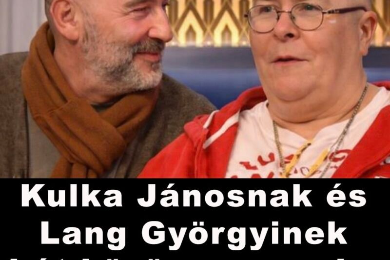 Kulka Jánosnak és Lang Györgyinek két közös gyermeke fogant – 49 éves lenne a gyerekem –