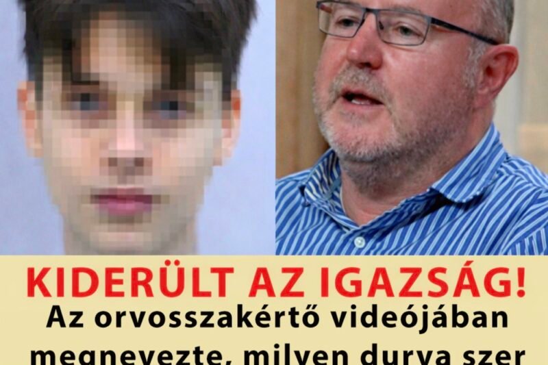 Az orvosszakértő videójában elmondta, milyen durva szer lehetett Egressy Mátyás szervezetében: “Valamilyen izgató hatású szer, például…”