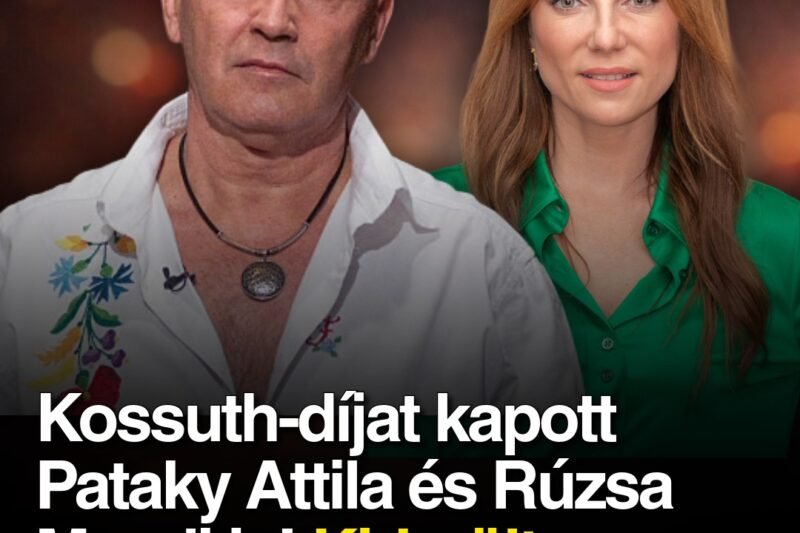 Kossuth-díjat kapott Pataky Attila és Rúzsa Magdi is