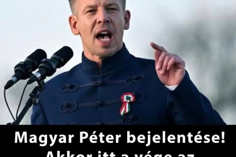 Magyar Péter reggeli bejelentése! Akkor itt a vége az Orbán-kormánynak – Nagyon súlyos, ami nyilvánosságra került: