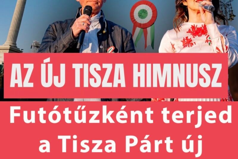 Megszületett Tisza Párt új himnusza!Néhány nap alatt csaknem 1 millió megtekintést ért el! A felvételt a hozzászólásoknál láthatod.