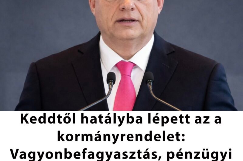 Orbán Viktor döntött, nem lehetett tovább várni – A mai nappal már hatályba is lépett