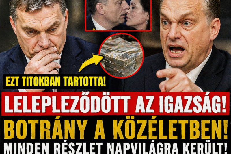 DÖBBENETES FORDULAT! TITOKZATOS BOTRÁNY RÁZZA MEG AZ EGYIK ISMERT POLITIKUST