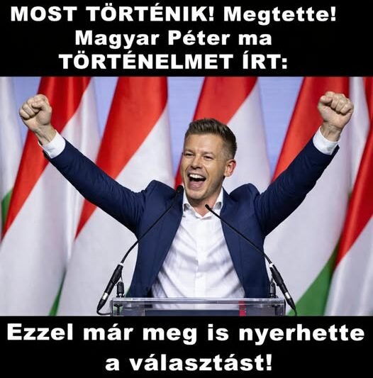 Magyar Péter MEGNYERTE! Teljes a döbbenet az országban! 👇 Cikk a hozzászólásoknál >>>