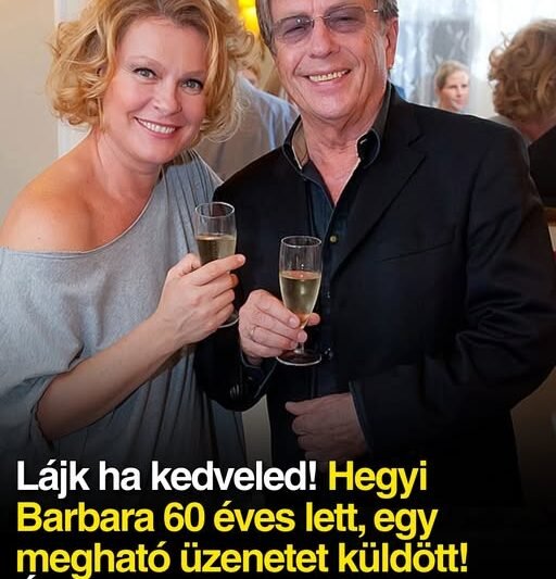 Lájk ha kedveled! Hegyi Barbara 60 éves lett, egy megható üzenetet küldött mindenkinek! Érdemes elolvasni!