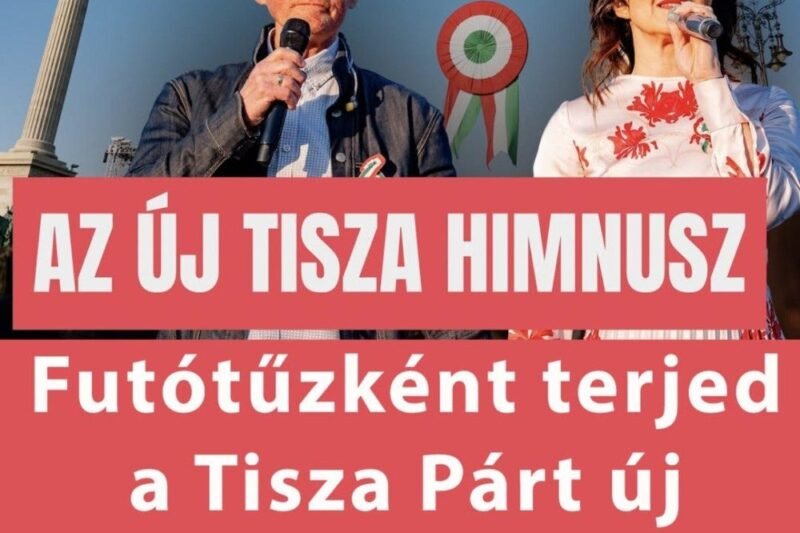 Megszületett Tisza Párt új himnusza!Néhány nap alatt csaknem 1 millió megtekintést ért el! A felvételt a hozzászólásoknál láthatod.