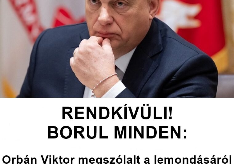 Orbán Viktor rendkívüli bejelentést tett