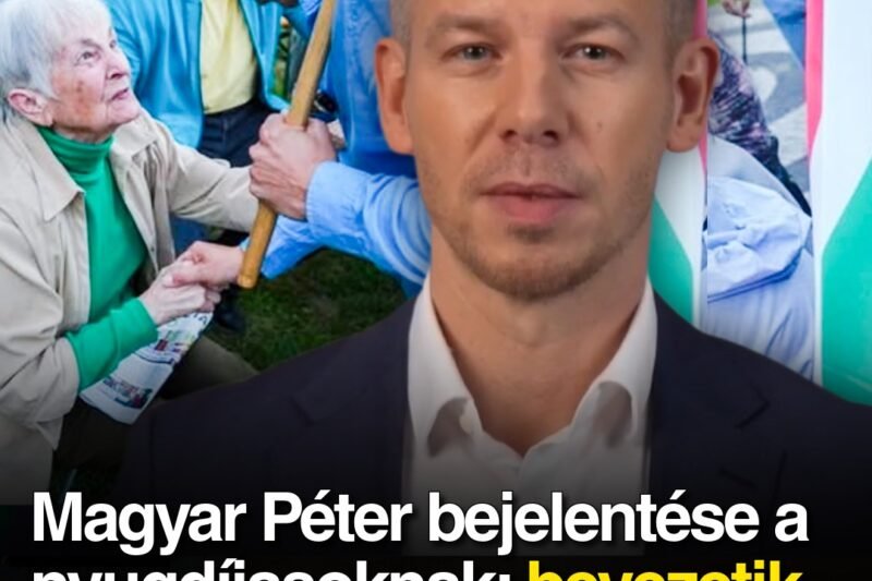 Magyar Péter bejelentése a nyugdíjasoknak: bevezetik Magyarországon, ilyen még nem volt
