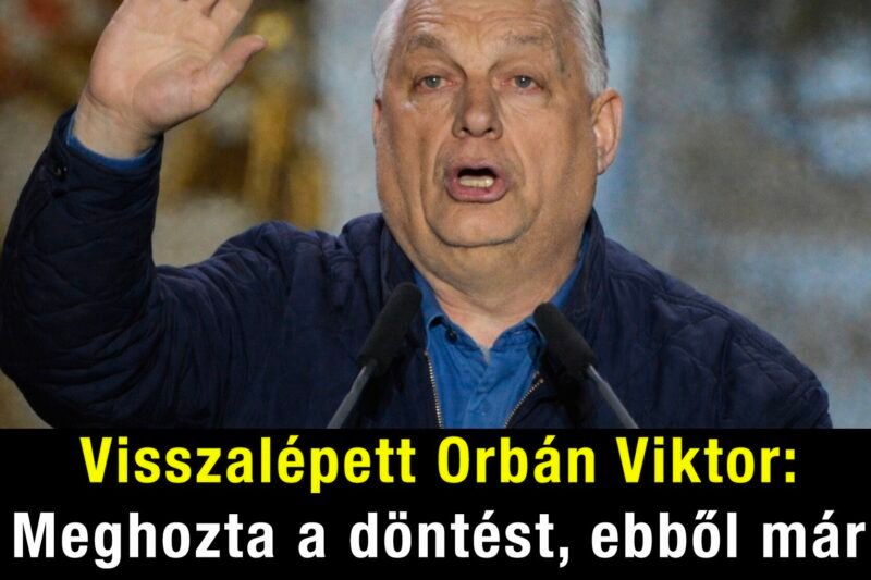 Visszalépett Orbán Viktor: meghozta a döntést, ebből már nem kér