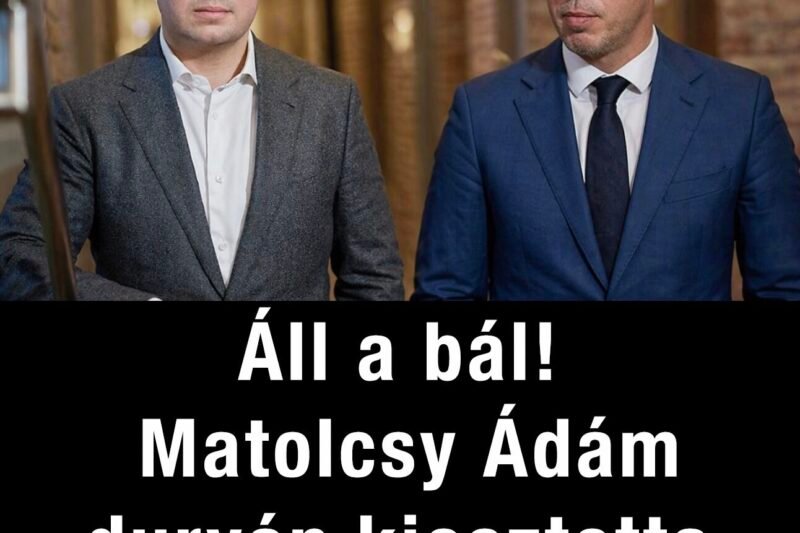 Áll a bál! Matolcsy Ádám durván kiosztotta Magyar Pétert !