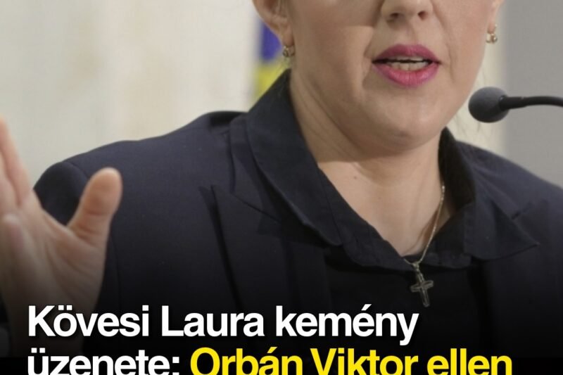 Kövesi Laura kemény üzenete: Orbán Viktor ellen is indulhatna eljárás, de ehhez Magyarországnak lépnie kell