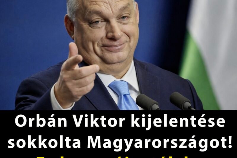 Orbán Viktor kijelentése sokkolta Magyarországot!Ez lesz májustól ha tetszik,ha nem!