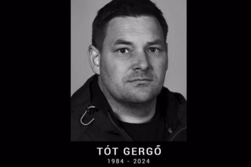 Rettenetes tragédia történt – Meghalt Tót Gergő