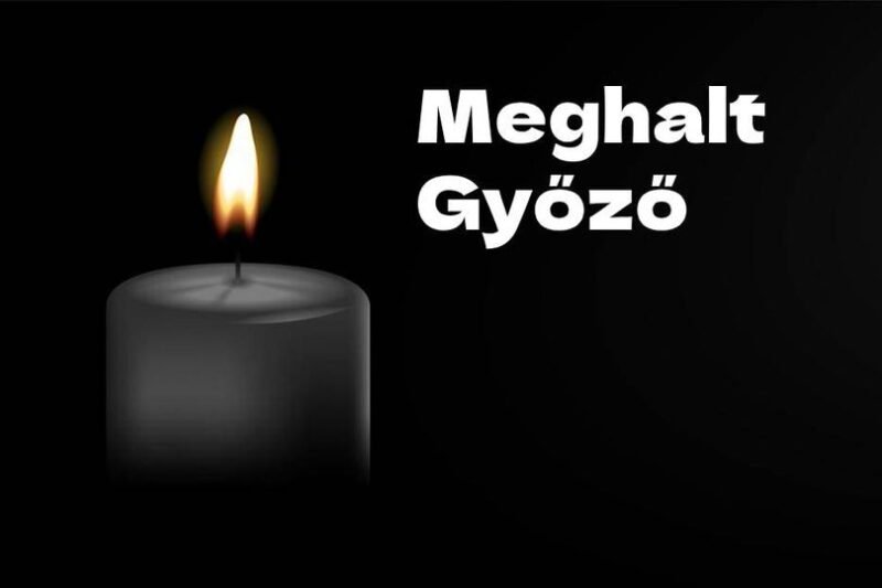 Meghalt Győző🖤
