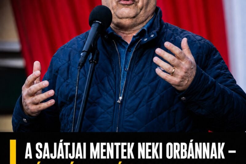 A SAJÁTJAI MENTEK NEKI ORBÁNNAK – MÉG AZ ÚJ KORMÁNY MEG SEM ALAKULT, DE A RENDSZER MÁRIS BEBORULT ⬇ RÉSZLETEK ⬇
