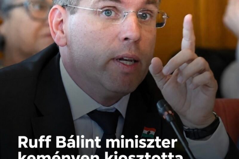 Ruff Bálint miniszter keményen kiosztotta a fideszeseket: „A valaha volt legnagyobb átvilágítást fogom megcsinálni”