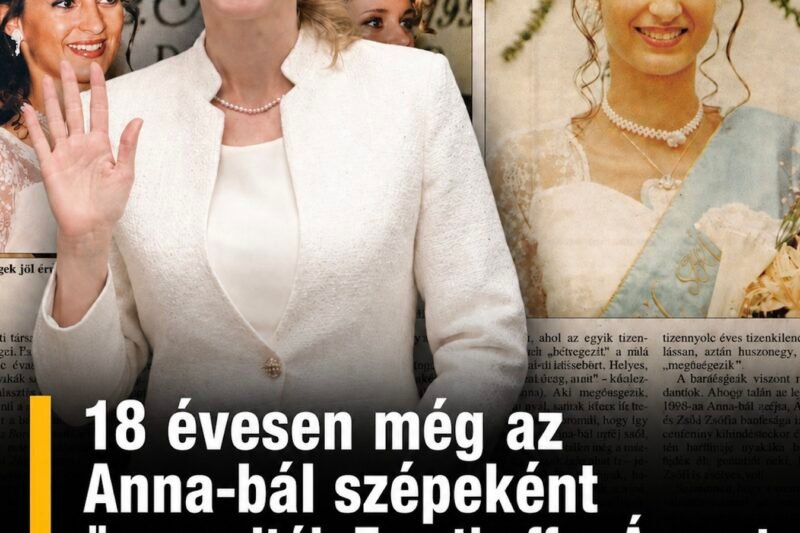 18 évesen még az Anna-bál szépeként ünnepelték Forsthoffer Ágnest – ma már az Országgyűlés új elnökeként figyel rá az ország.