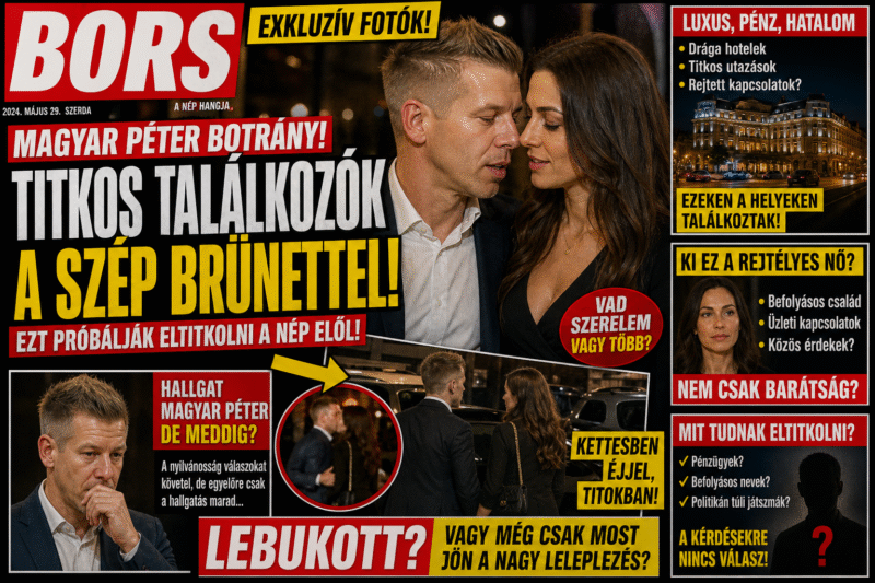 ÓRIÁSI BOTRÁNY! TITKOS TALÁLKOZÓK A HATALOM CSÚCSÁN!