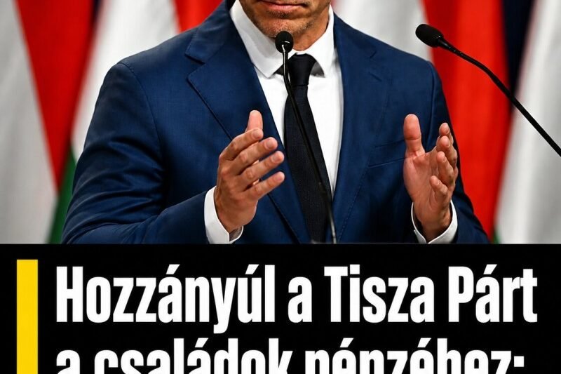 Hozzányúl a Tisza Párt a családok pénzéhez: még idén érezni is fogják!