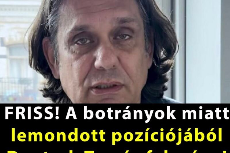 FRISS! A botrányok miatt lemondott pozíciójából Deutsch Tamás felesége