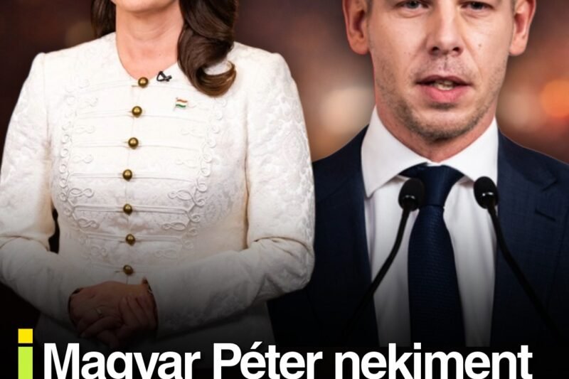 Magyar Péter nekiment Novák Katalinnak. Nagy bajban van Novák.