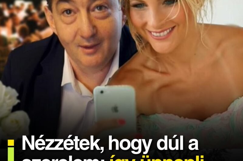 Nézzétek, hogy dúl a szerelem: így ünnepli évfordulóit Várkonyi Andrea és Mészáros Lőrinc