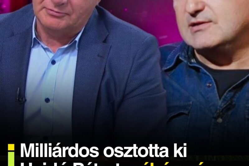Milliárdos osztotta ki Hajdú Pétert: néhány óra alatt tízezrek lájkolták, amit mondott