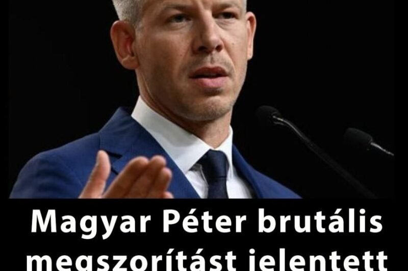 Magyar Péter brutális megszorítást jelentett be: ők fogják igazán megérezni – mutatjuk!