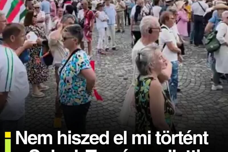 Nem hiszed el mi történt a Sulyok Tamás melletti tüntetésen