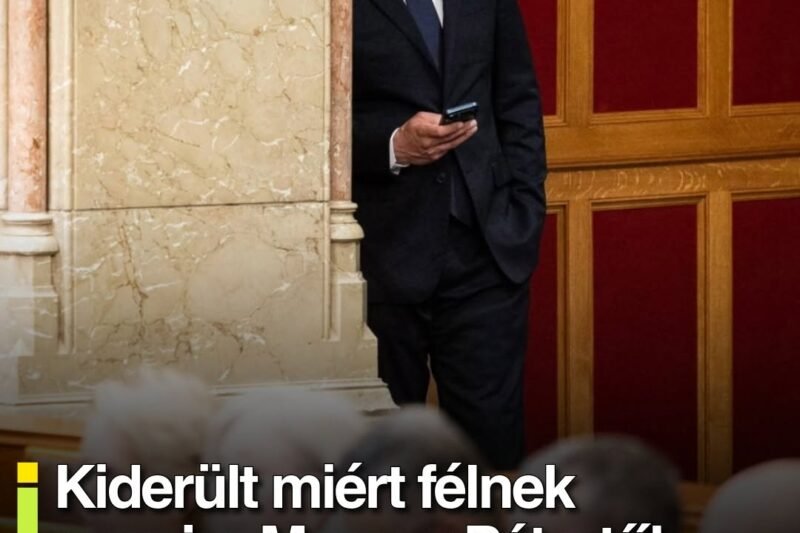 Miért félnek ennyire Magyar Pétertől a Parlamentben? Az ellenzék szinte menekül előle…
