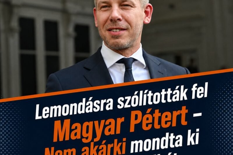 Lemondásra szólították fel Magyar Pétert – Nem akárki mondta ki a súlyos kritikát
