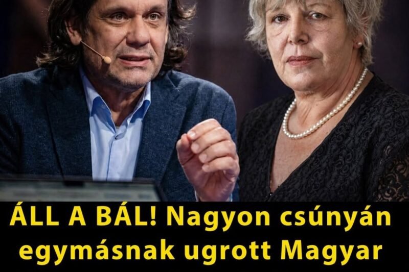 ÁLL A BÁL! Nagyon csúnyán egymásnak ugrott Magyar Péter anyukája és Deutsch Tamás