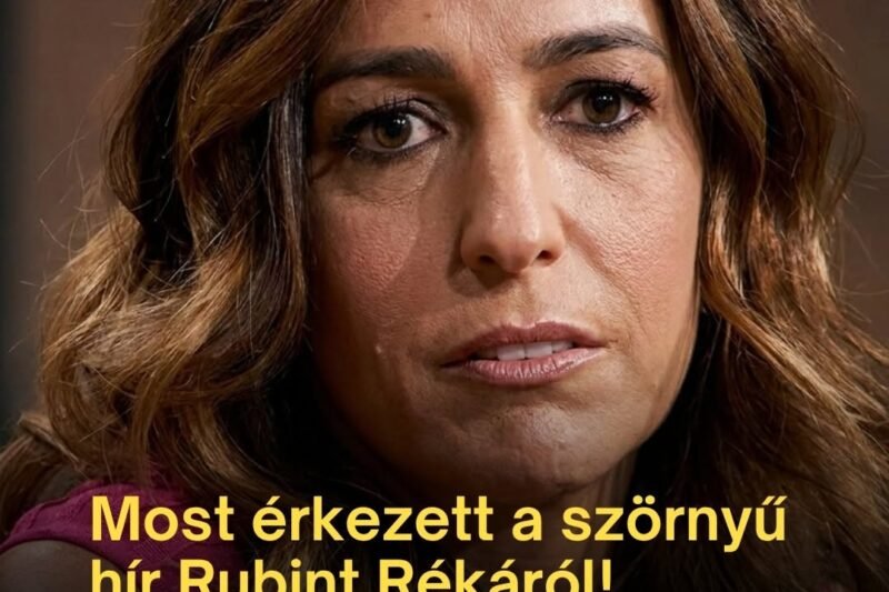 Szomorú hírt közöltek Rubint Rékáról – erre senki sem számított