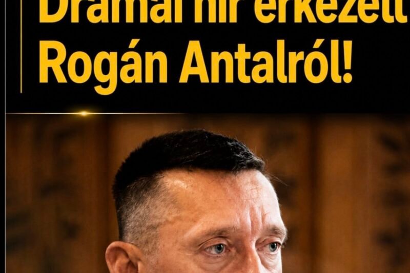 Friss! Drámai hír érkezett Rogán Antalról!