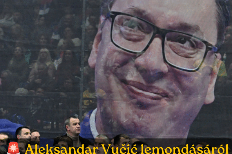 14 év után lemond a szerb elnök, Aleksandar Vučić
