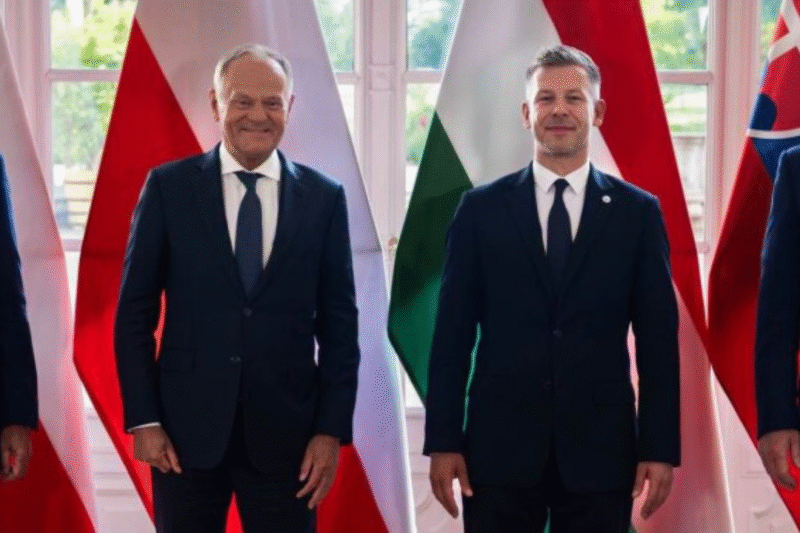 „A V4 az egyik legnagyobb hatalom lesz” – Főképp erejével dicsekedett a Visegrádi Együttműködés a gödöllői találkozón