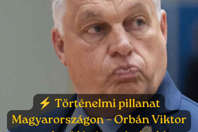 36 éve nem történt ilyen Magyarországon! Orbán Viktor a mai napon olyat tett, amire egy ország nem számított: