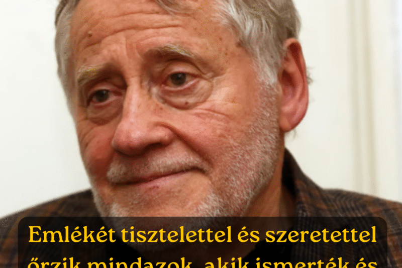 Szilágyi Tibor özvegye: “Meghalt ez a drága ember!”