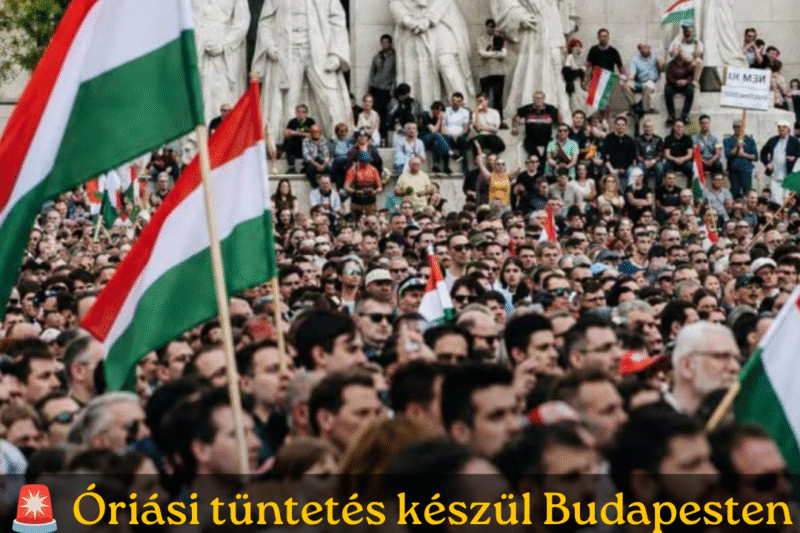 Óriási tüntetés jön Budapesten: ezt lehet tudni róla