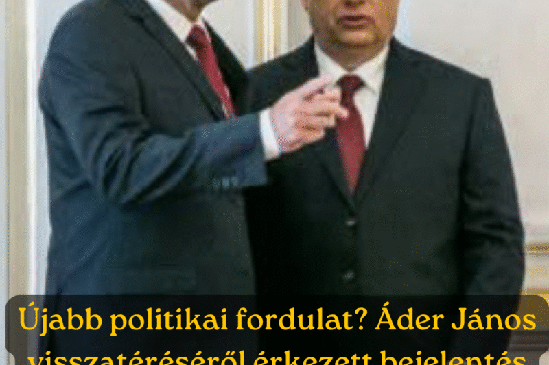 Hihetetlen ami történik! Áder János újra a Sándor-palotánál: Orbán Viktor jelentette be a visszatérést