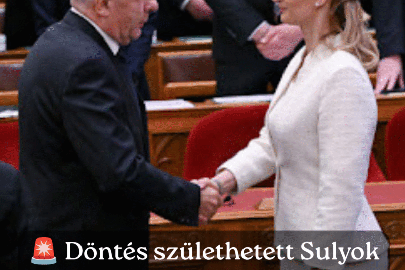 Eldőlt! Ő veheti át Sulyok Tamás államfő helyét