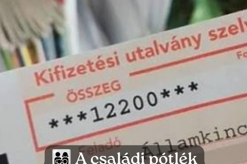 A családi pótlék megduplázását ígérte a kampányban, kiderül mikor lesz belőle valami.
