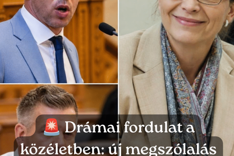 DRÁMAI FORDULAT! A miniszterelnök felesége váratlan bejelentést tett Magyar Péterrel kapcsolatban – azonnal heves politikai reakciók követték..konkon