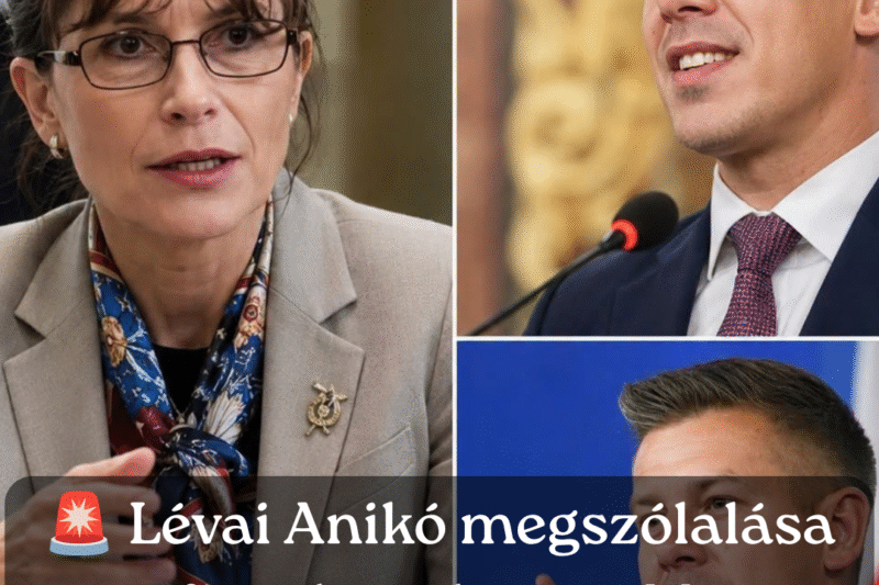 Anikó Lévai Súlyos Vádakat Fogalmazott Meg Magyar Péter Ellen – Politikai Földrengés Rázza Meg Magyarországot….konkon